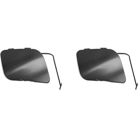 Deux caches d'attelage de remorque de pare-chocs arrière 30698132, compatibles avec les modèles XC90 2007-2013. (1/5)