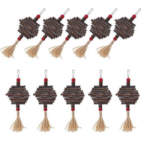 1. Jouet à mâcher perroquet oiseau bec perles – jouet grignotage petit animal rongeur pour oiseaux – accessoire divertissant et dentaire pour perruches et perroquets. (179 caractères) (1/4)