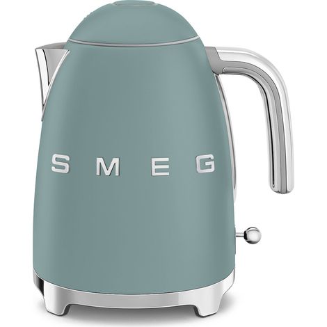 Smeg KLF03EGMEU elektrischer Wasserkocher 1,7 L 2400 W Chrom, Grün