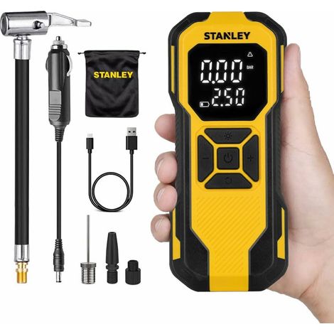 Stanley SXIF0101 Compresor de aire inalámbrico 10 bar negro (1/3)