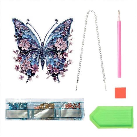 Suspension Décorative en Pierres Précieuses Kit DIY Art Créatif pour Mur Porte Ornement (1/5)