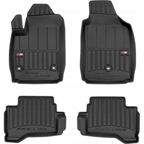 TAPPETINI IN GOMMA FIAT 500 1 ELETTRICA 2015-2020 3D A FORMA DI SCANALATURA (1/5)