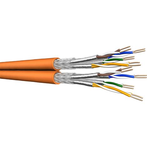 Draka Comteq (DNT) TN-7000-2 Kat.7 orange 8P S/FTP AWG23 60064585-Cca-T500 500 Stk (1/3)