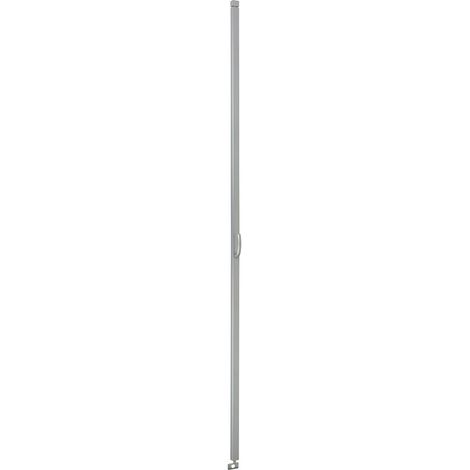 Cremonese a maniglia per porta e finestra, 2 punti, altezza max 2300mm, argento - THIRARD