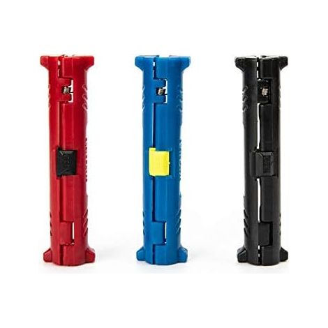 Stripper for Coaxial Cable Universal for All Sat Cable Antenna Cable Stripping Tool 3PCS (1/5)