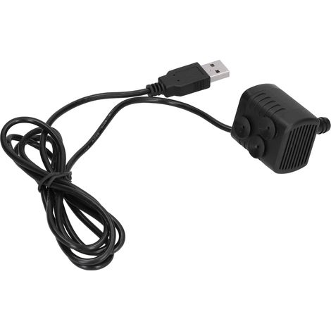 Mini pompe submersible avec prise USB, moteur CC sans balais, composants électroniques, outils électriques 0508 160 L/h D5V (1/5)