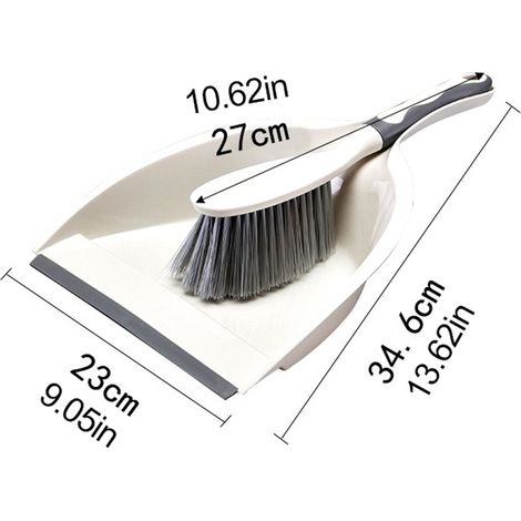 Ensemble de nettoyage comprenant mini balai et pelle, petite brosse et pelle à poussière, outil de nettoyage ménager (1/5)