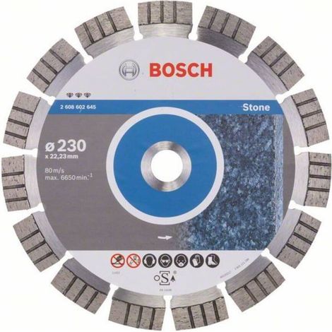 Disco corte diamante Best Stone 230 x 2223 x 24 x 15 BOSCH 2608602645