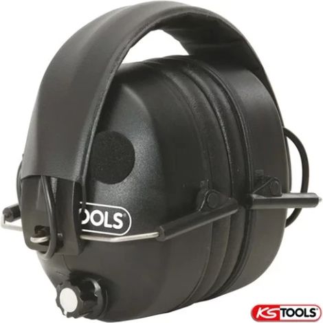 Kstools – Casque anti-bruit électronique – Réduction sonore 25dB – Norme CE EN 352-1 – Amplification des sons faibles – Confort d'écoute (1/2)