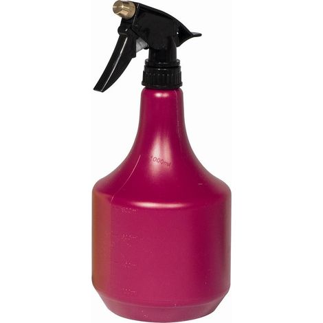 Handsprüher 1,0 l, brombeere Kunststoff, mit Messingdüse (1/2)