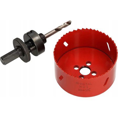 Bimetall-Lochsäge 83 mm dr-met + Griff 30-168 (1/5)