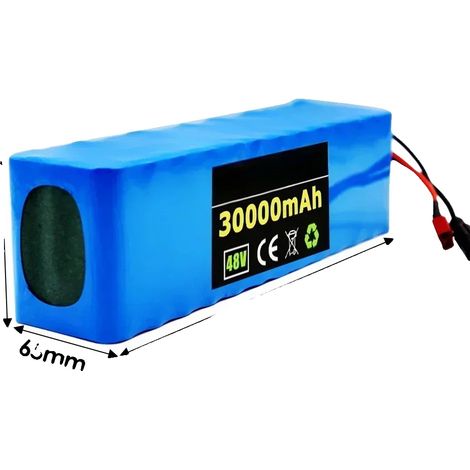 Pack de batteries lithium-ion, capacité de 30 Ah, compatibilité 48V, T-DC (1/2)