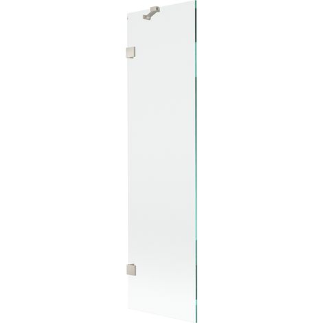 Mexen Lunar paratia per doccia a 1 anta 50 x 150 cm, trasparente, nichel spazzolato - 897-050-000-97-00 (1/5)