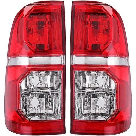 Dos unidades de luces traseras y de freno (bombillas no incluidas), compatibles con los modelos Toyota Hilux 2011-2015: perfectas. (1/5)