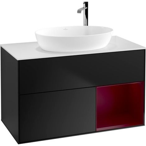 Villeroy & Boch F901HBPD Meuble sous-lavabo Finion F90 (1/2)