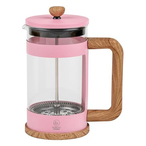 Leopold Vienna - Cafetera/tetera Franca - 600 ml - rosa