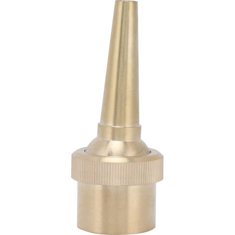 Messing-Springbrunnendüse mit Innengewinde, verstellbare Wasserstrahldüse für Gartenarbeiten G3/4 25 mm - Crezuo