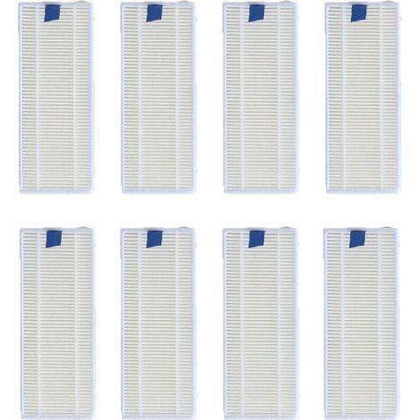 Lot de 8 filtres HEPA de rechange pour aspirateur robot 360 S6-AquaForge (1/5)