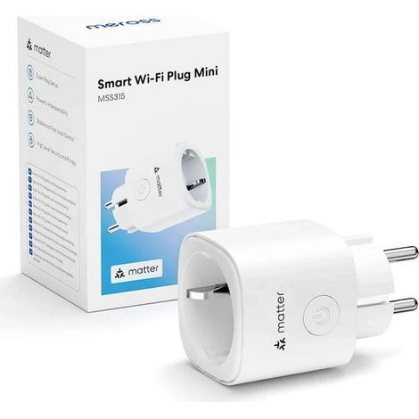 Meross MSS315MA Presa Smart 16A Spina schuko monitoraggio consumi WiFi Matter Homekit (1/5)