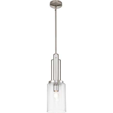 Elstead Kichler Kimrose Plafonnier Dome Suspension Nickel Poli (1/5)