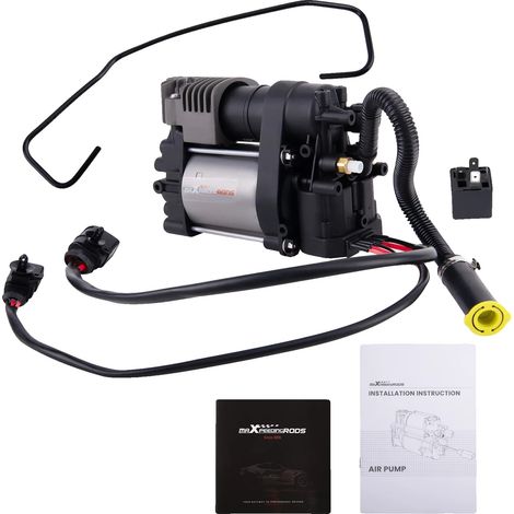 Luftfederungskompressor Pumpe, langlebiger Automobilkunststoff, 30 x 20 x 15 cm, entwickelt für ausgewählte SUV-Modelle, sorgt für einen reibungslosen (1/5)