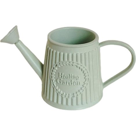 Mini arrosoir en métal, pot d'arrosage miniature, outil de jardinage pour maison de poupée, jouet d'arrosage simulé-B (1/5)