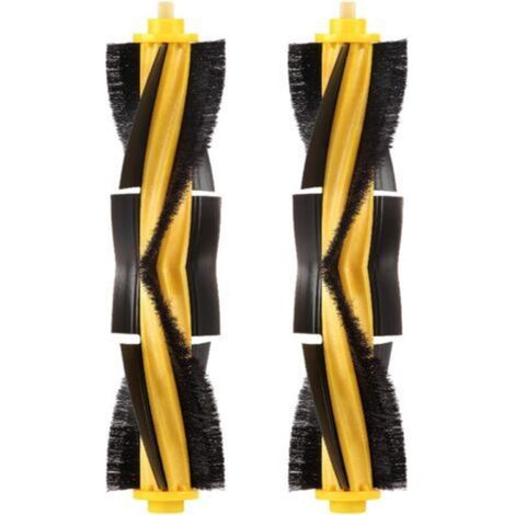 (2 pezzi) Spazzole a rullo, spazzola principale, pezzi di ricambio per robot aspirapolvere Ecovacs DEEBOT OZMO 920 950 T8 AIVI Max T9 T5 N5 N7 N8+ N8 Pro DX55 DX93 DJ65 (1/4)