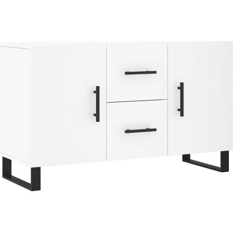 Sideboard/Anrichte/Buffet Weiß 100x36x60 cm Holzwerkstoff LXWW152984 (1/5)