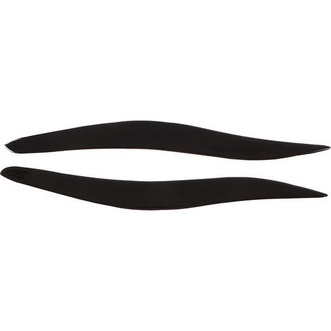 Fonds de Tête de Phare, Phare Automobile Bélans de la Bande Phare Trim des Phares Trim 2pcs Blossy Black Trim Soft Plastic Front pour IS250 IS300 IS350 2006‑2012. (1/5)