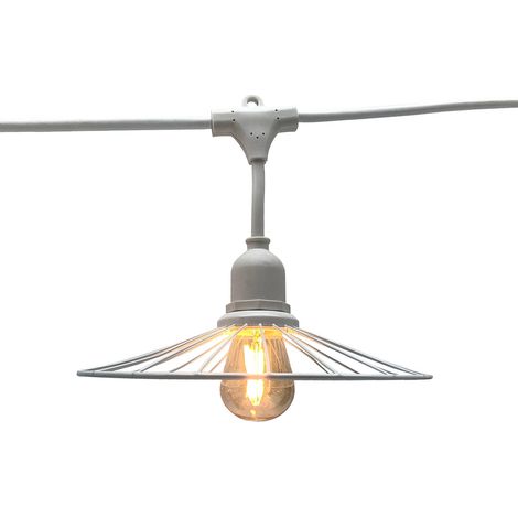 E27 Metalldrahtgirlande CHIC 6m