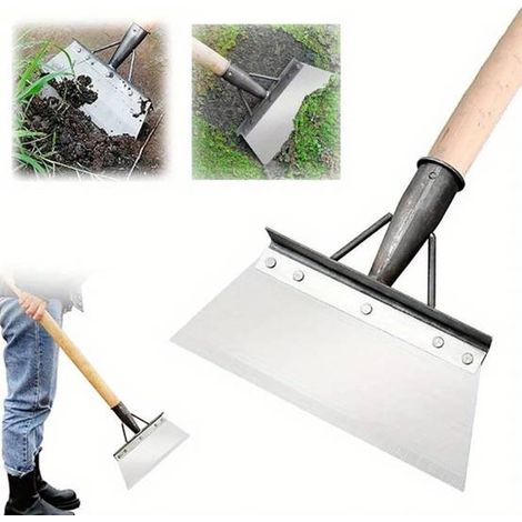 Pelle Jardin Inoxydable - Multifonction, Durable, Plantation, Désherbage, Outil Jardin Extérieur (1/5)