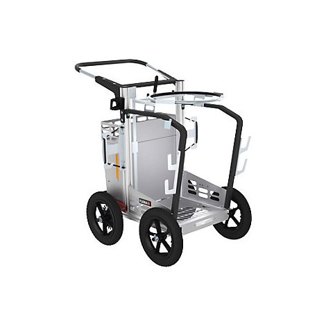 Carro colector de residuos Picobello City  con soporte para