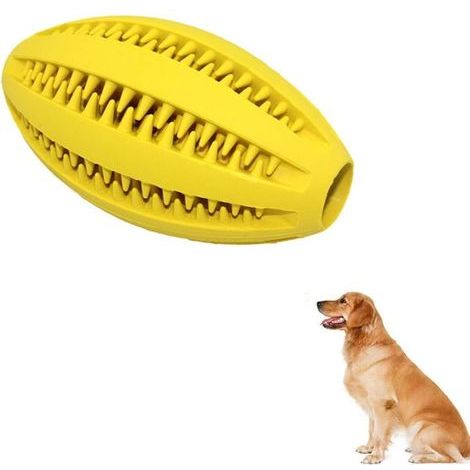 Juguete interactivo para perros, pelota dispensadora de premios resistente a las mordeduras para jugar y masticar. (1/5)