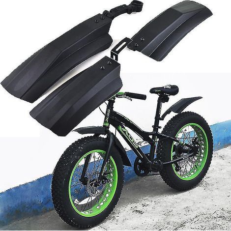 Hochwertige Snowbike-Schutzbleche, 20 Zoll und 26 Zoll, für Fatbikes, 2 Stück, vorne und hinten.