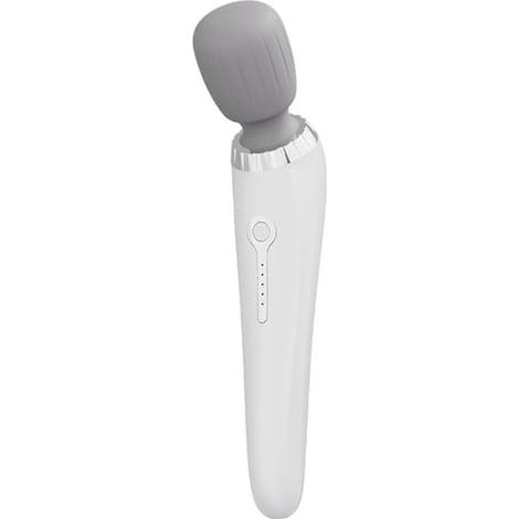 Mini masseur portatif - Baguette de massage électrique portable pour massage des tissus profonds (blanc) (1/5)