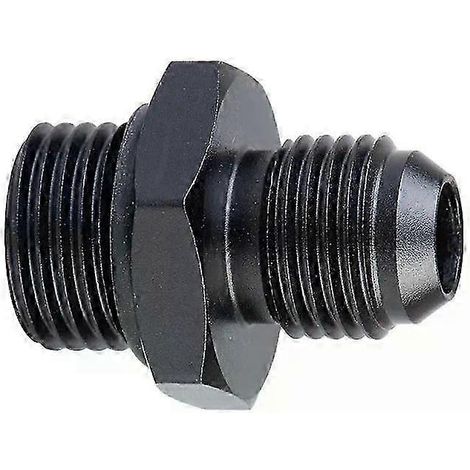 Raccord mâle universel 6AN AN6 vers M10 M12x125/15 AN6 vers m16 M14x15 AN6 vers 1/4 3/8 1/2 npt Raccord droit métrique - JXLGV (1/5)