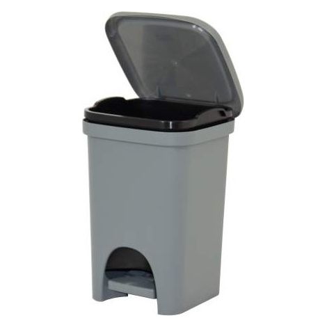 Bidone Pattumiera a pedale colors 6 litri Grigio belli&forti