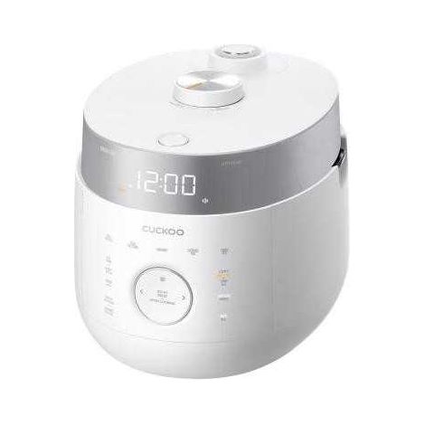 Cuckoo CRP-LHTR1009F multicocedor de arroz 1,8 l inducción IH blanco plata 16 programas