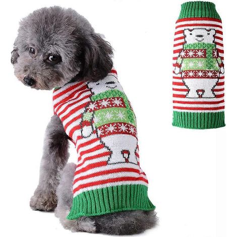 Pull de Noël moche pour chien et chat (1/4)