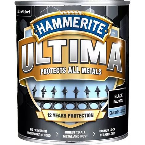 Vernice hammerite ultima smooth 3-in-1 resistenza 12 anni