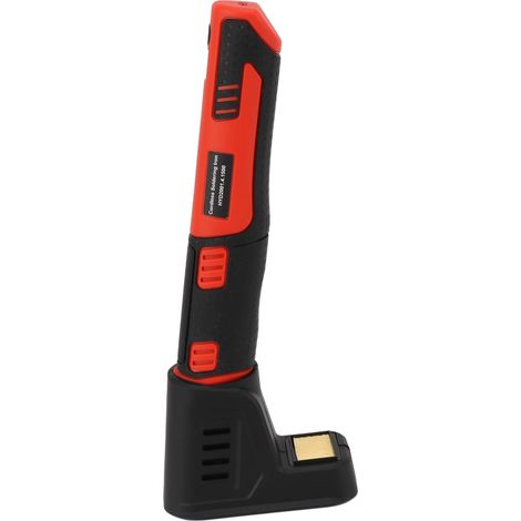 Kit de fer à souder rechargeable USB, chauffage rapide 450 °C, antioxydant, avec capteur tactile et éclairage LED, fer à souder portable pour circuits imprimés. (1/5)