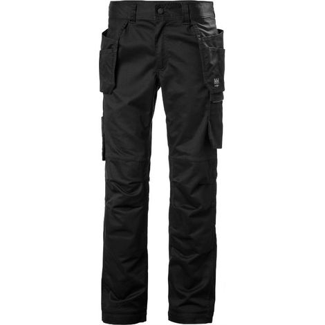Pantalon de chantier homme Manchester HELLY HANSEN 77521 - Noir - 42 - Jambes standards (1/2)