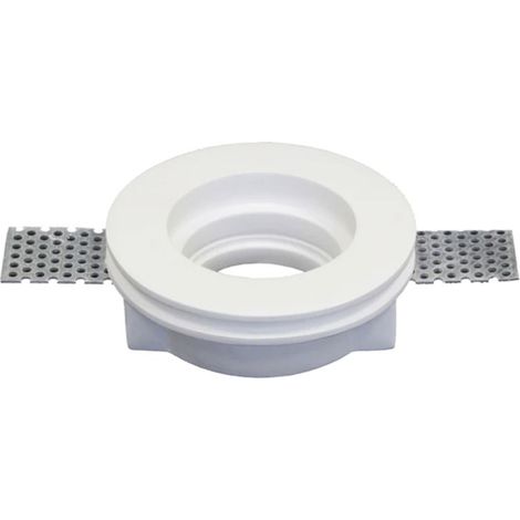 Faretto in gesso  tondo per lampade GU10 100mm (1/2)