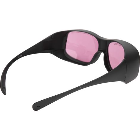 Lunettes de protection laser 808 nm 850 nm avec filtre anti-lumière pour appareils d'épilation laser (noir) (1/5)