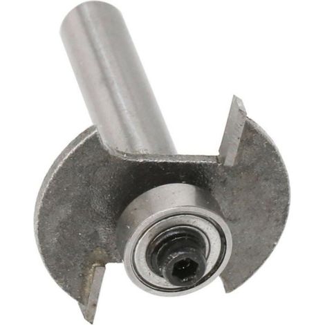 Fraise À Rainurer - 8 mm - Forme T - Pour Chant De Bois Et Panneaux Mélaminés - 1 Pièce (1/5)