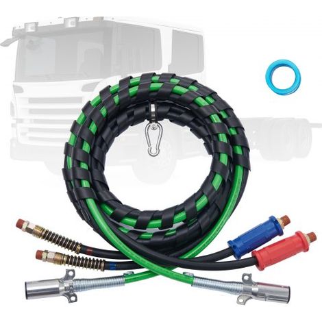 Kit Flexible de Frein pour Semi-Remorque 3 en 1 Tuyau d’Air (1/5)