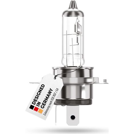alca® H4 Halogen Lampe Auto I P43t I 12V 60/55W Halogen Scheinwerfer 3200/3100K warmweiß I Scheinwerferlampe Glühbirne KFZ