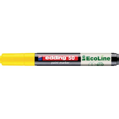 Edding 50 EcoLine 4-50-005 Marcatore a vernice Giallo 2 mm, 3 mm (1/5)