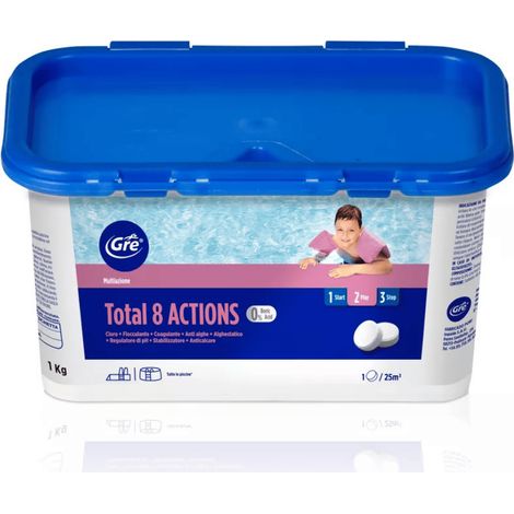 TRATTAMENTO 8 AZIONI ZERO BORICO 1KG TAVOLETTE DA 250GR