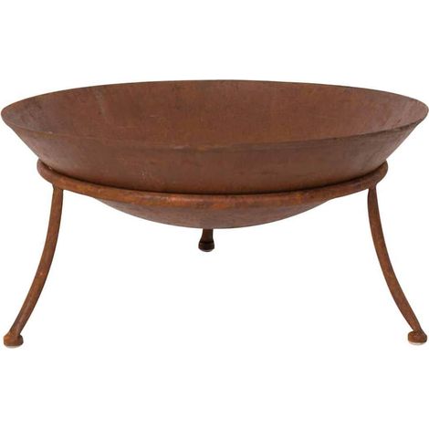 Foyer Tulsa Rouille Acier RedFire